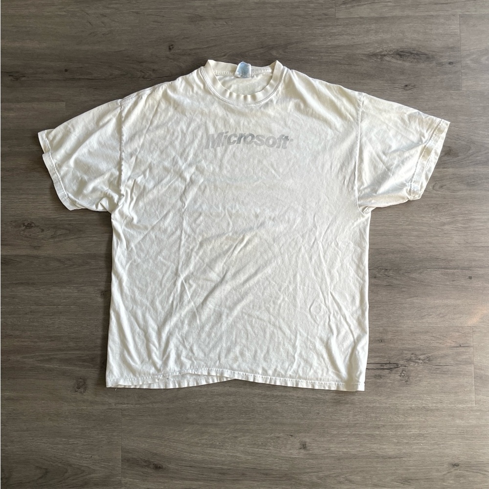 Vintage Hanes “Microsoft Logo” Graphic T-Shirt (Sz.XL)